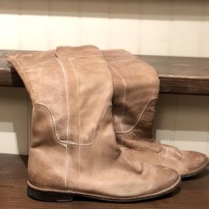 Frye tall leather boot